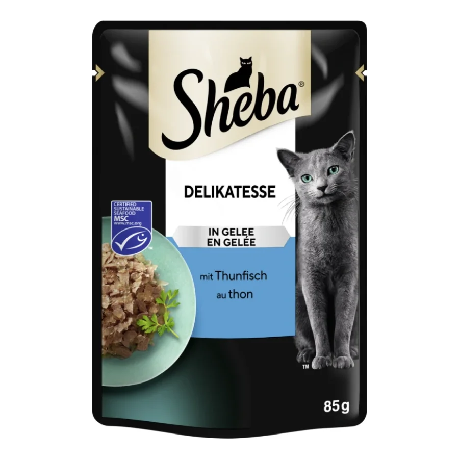 Sheba Délicatesse en gelée 28 x 85 g Thon