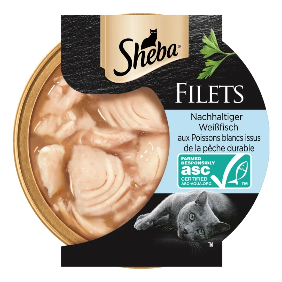 Sheba Filets Poisson blanc 16x60 g