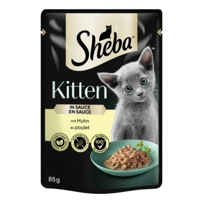 Sheba Kitten en sauce 28 x 85 g Poulet