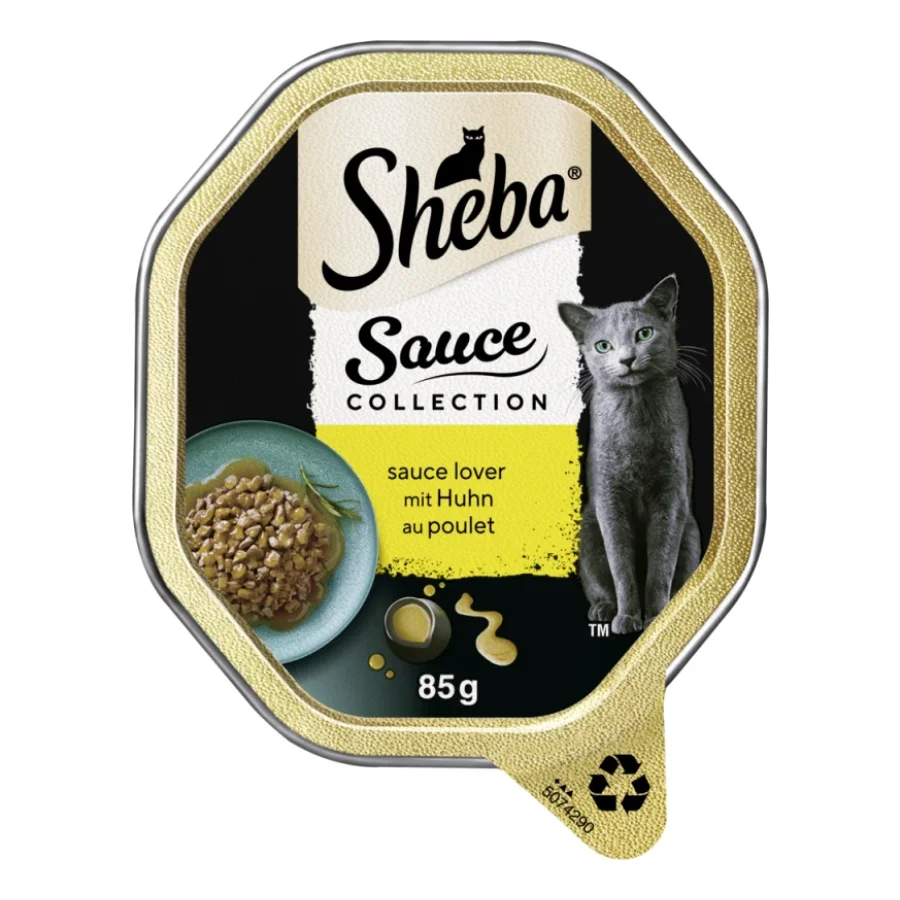 Sheba Sauce Collection Sauce Lover 22 x 85 g Poulet 22x85 g