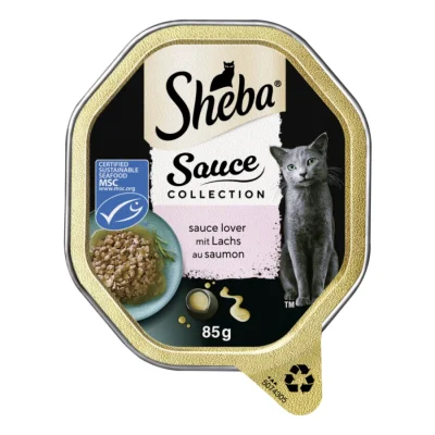 Sheba Sauce Collection Sauce Lover 22 x 85 g Saumon MSC 22x85 g