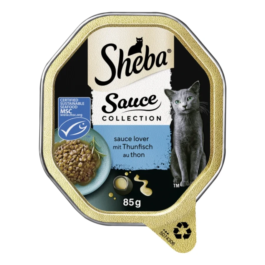 Sheba Sauce Collection Sauce Lover 22 x 85 g Thon MSC 22x85 g