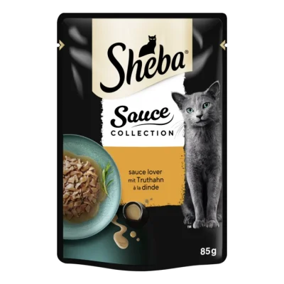 Sheba Sauce Collection Sauce Lover 28 x 85 g Dinde