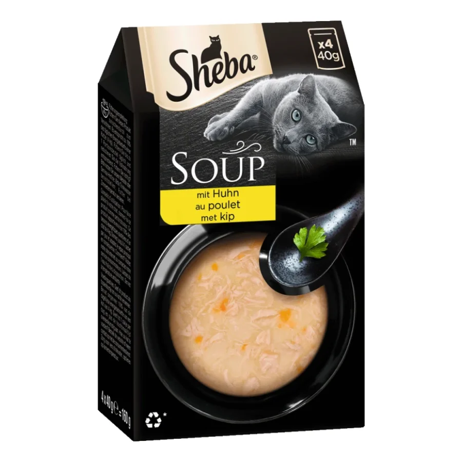 Sheba Soup 40 x 40 g Poulet