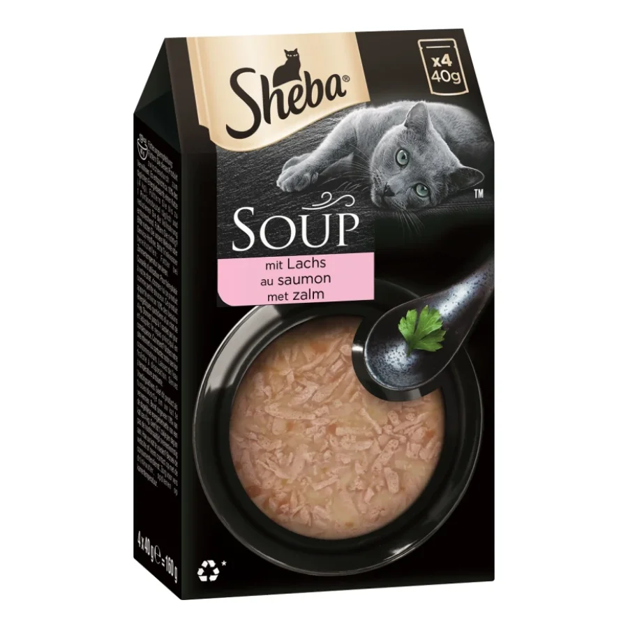 Sheba Soup 40 x 40 g Saumon
