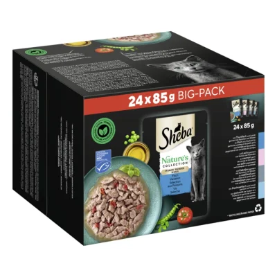 Sheba Variation Nature’s Collection Poisson en Sauce MSC Multipack 24 x 85 g