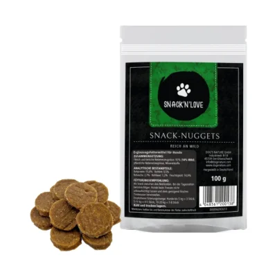 SNACK'N'LOVE Nuggets 11 x 100 g Gibier