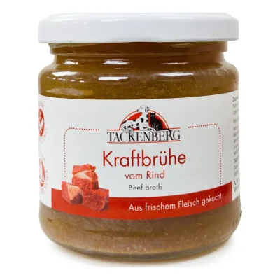 Tackenberg , bouillon, bouillon de bœuf 6x200 ml