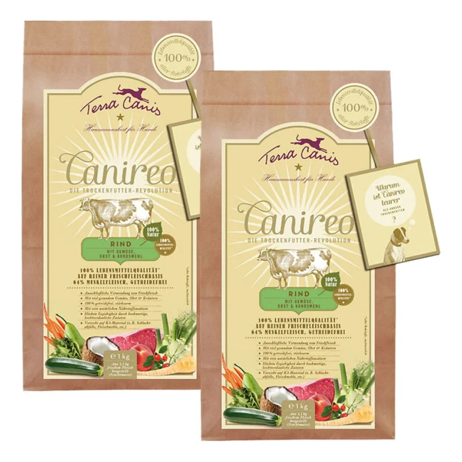 Terra Canis Canireo Adult Boeuf 2x1 kg