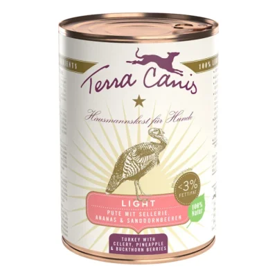 Terra Canis Light 6 x 400 g Dinde