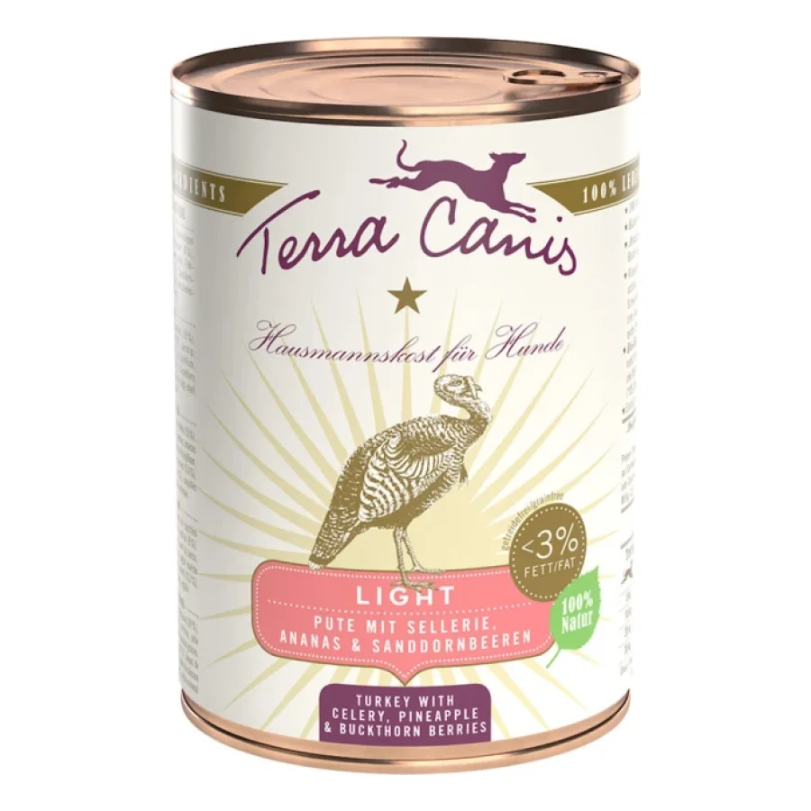Terra Canis Light 6 x 400 g Dinde