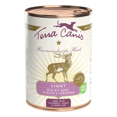 Terra Canis Light 6 x 400 g Gibier