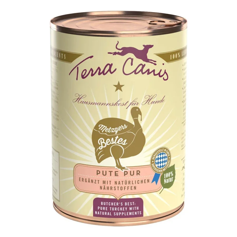 Terra Canis Viande PURE 6 x 400 g