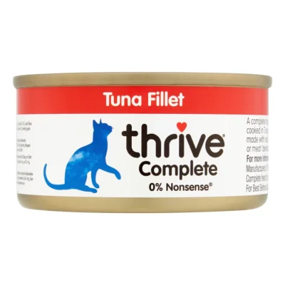 Thrive Complete pour chat 12 x 75 g Filet de thon 12x75 g