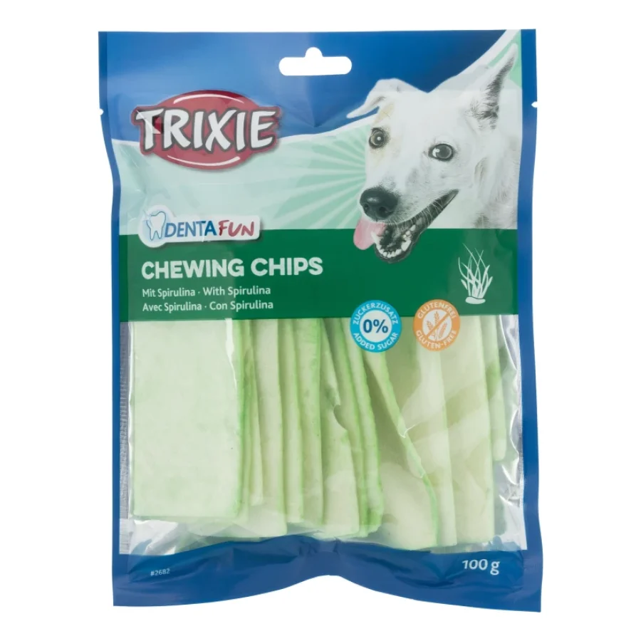 Trixie Denta Fun Spirulina Chewing Chips 6 x 100 g