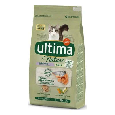 Ultima Nature Stérilisé avec du Saumon 1,25 kg