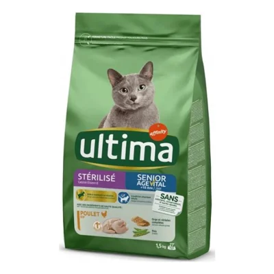 Ultima Sterilise +10 Ans avec du Poulet 1,5 kg