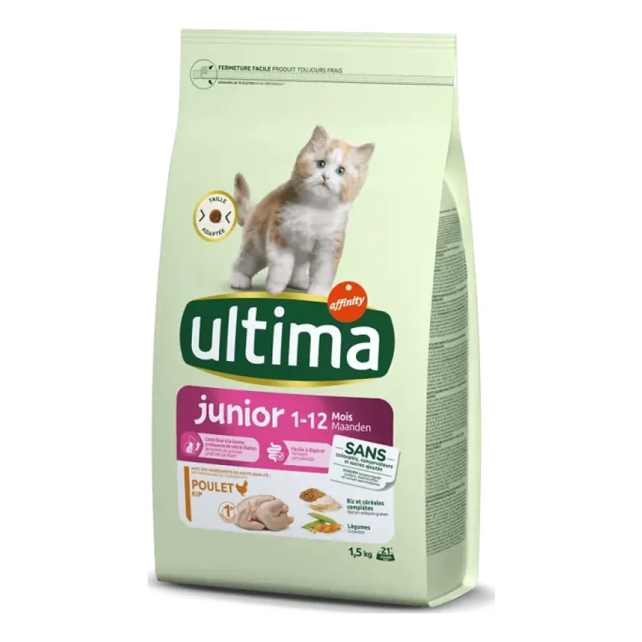 Ultima Stérilisé Junior avec du Poulet 1,5 kg