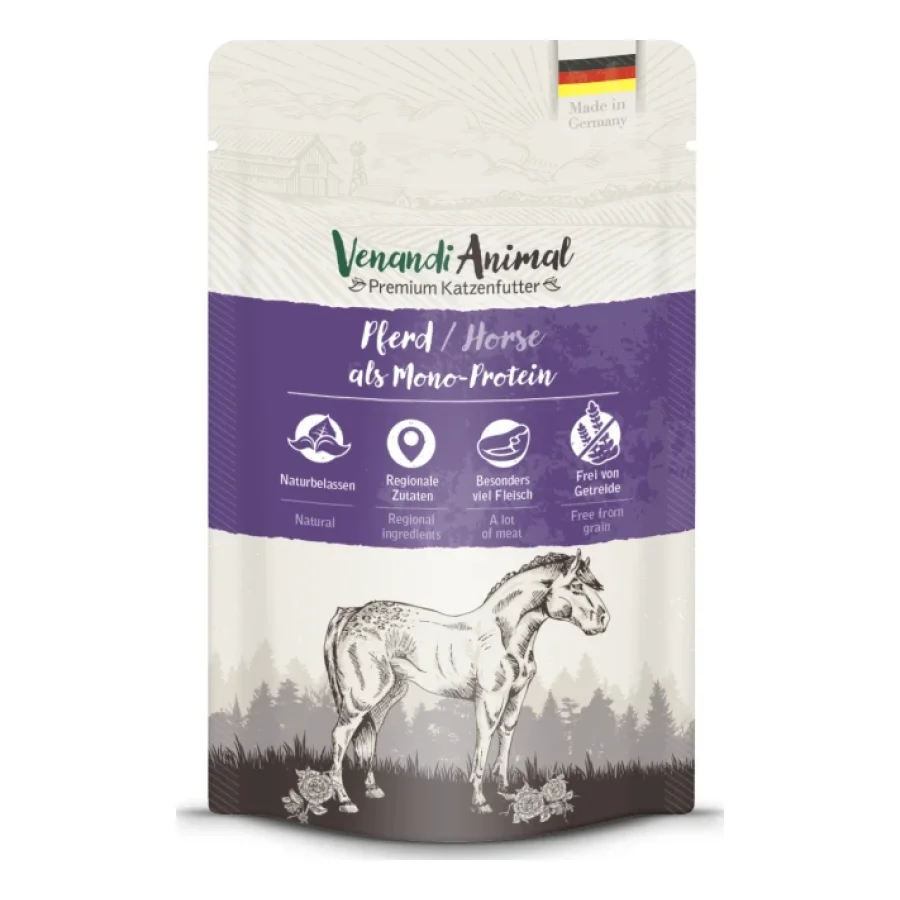 Venandi Animal Mono-protéine 12x125 g Cheval