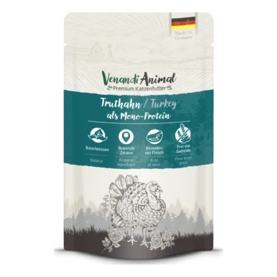 Venandi Animal Mono-protéine 12x125 g Dinde