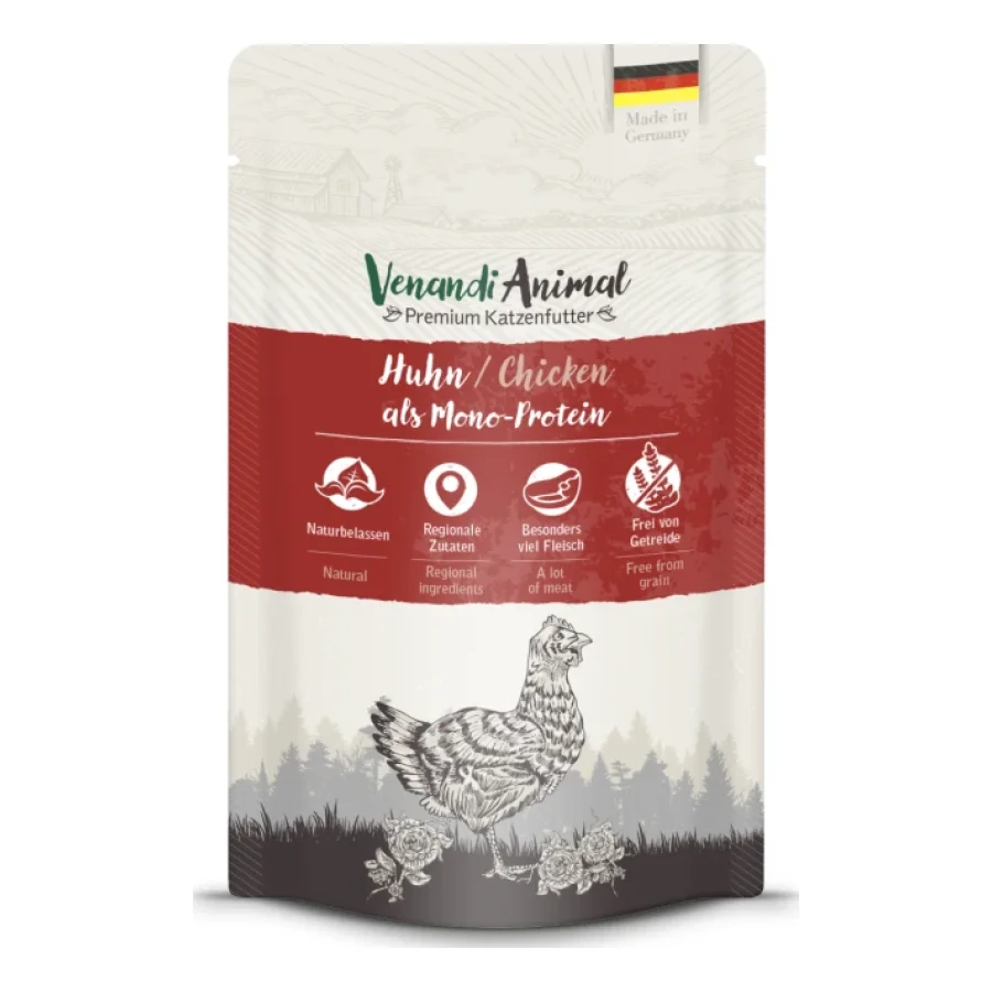 Venandi Animal Mono-protéine 12x125 g Poulet