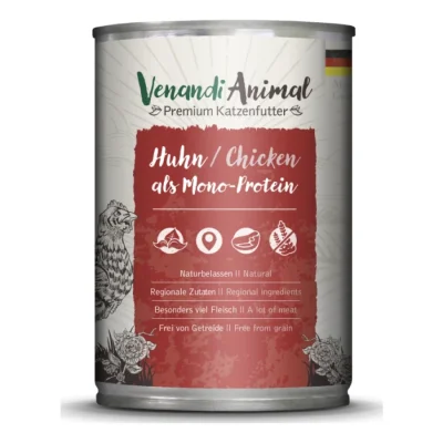Venandi Animal Mono-protéine 6x400 g Poulet