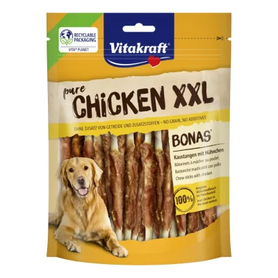 Vitakraft Pure Chicken XXL Bonas bâtonnets à mâcher au poulet 200 g