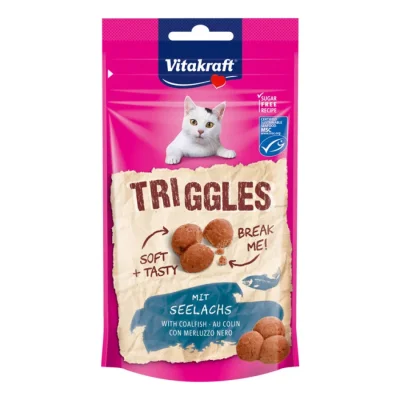 Vitakraft Triggles 9 x 40 g Saumon MSC