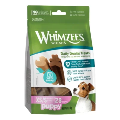 WHIMZEES Chien Puppy Soin dentaire XS–S