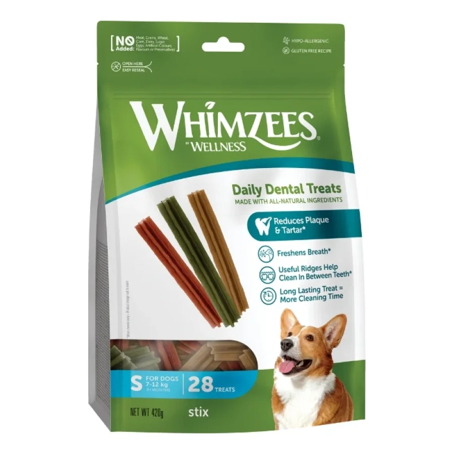 WHIMZEES Friandises dentaires Stix Chien Adulte S