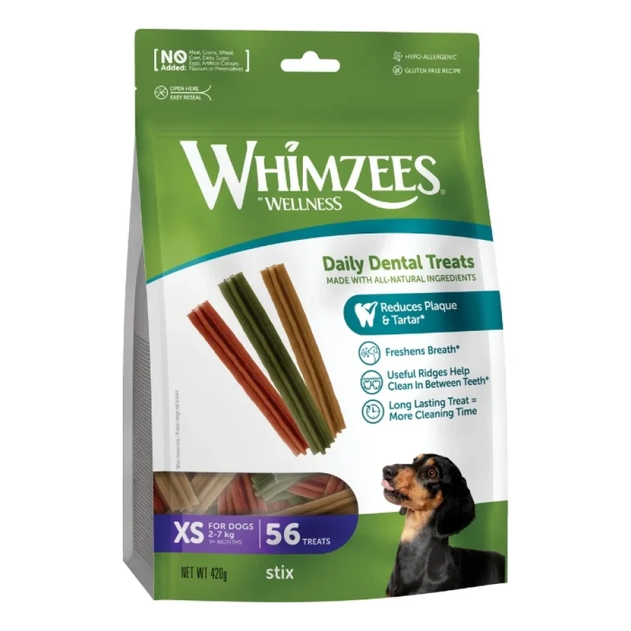 WHIMZEES Friandises dentaires Stix Chien Adulte XS