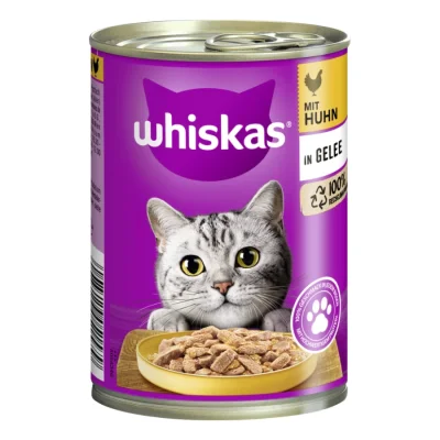 Whiskas Adult 1+ Gelée 12 x 400 g Poulet