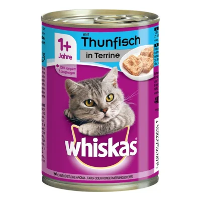 Whiskas Adult 1+ Terrine 12 x 400 g Thon