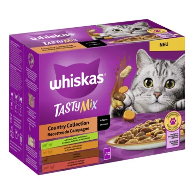 Whiskas Tasty Mix Multipack Country Collection en sauce 12 x 85 g