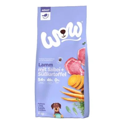 WOW adulte agneau à la sauge 2x6 kg