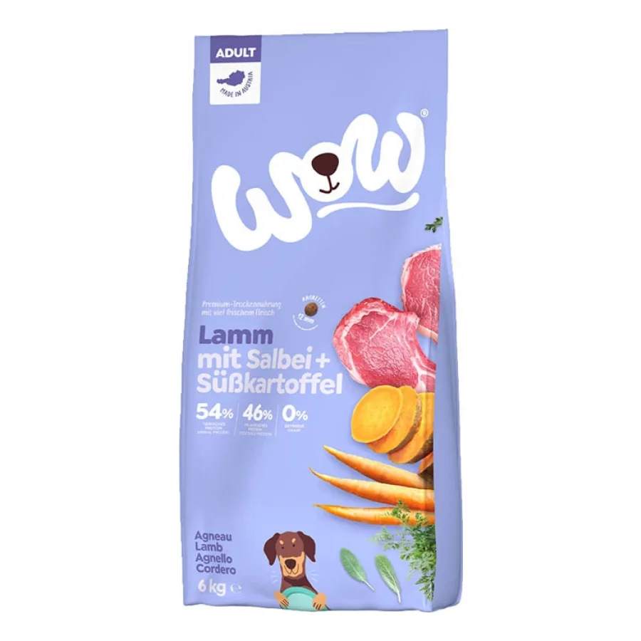 WOW adulte agneau à la sauge 2x6 kg