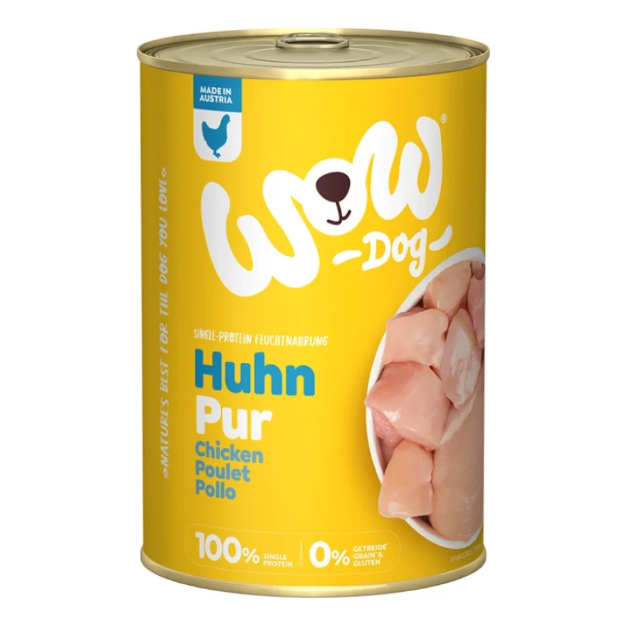 WOW Pur Adult 6 x 400 g Volaille 6x400 g