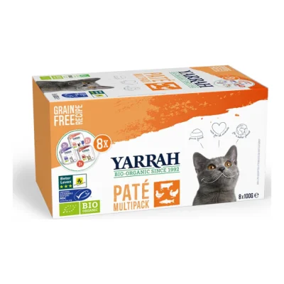 Yarrah Bio Multipack Pâté 8x100 g