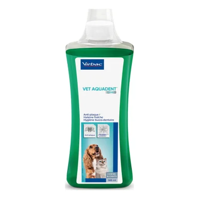 Virbac Plaque dentaire et tartre Vet Aquadent pour chat 500 ml
