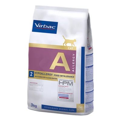 Virbac Veterinary HPM A2 Hypoallergy pour chat 2 x 3 kg