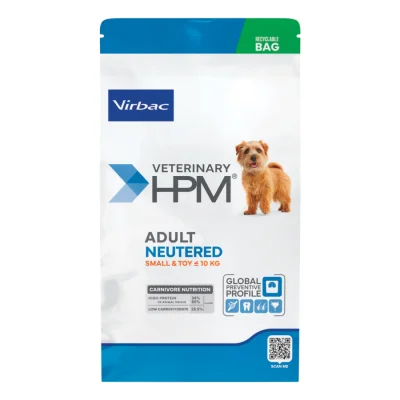 Virbac Veterinary HPM Adult Dog Neutered Small & Toy 3 kg