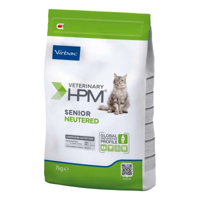 Virbac Veterinary HPM Cat Senior Neutered 2x7 kg