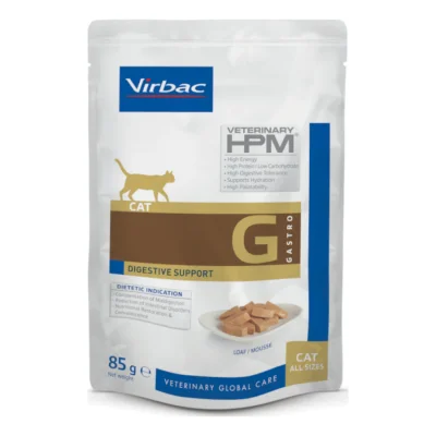 Virbac Veterinary HPM Digestive Support pour chat 12 x 85 g