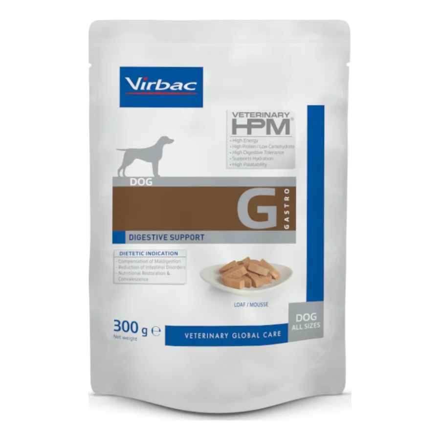 Virbac Veterinary HPM Gastro Digestive Support pour chien 18 x 300 g