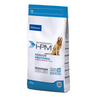 Virbac Veterinary HPM Senior Neutered Large & Medium 2x12 kg