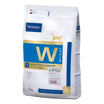 Virbac Veterinary HPM W1 Weight Loss & Diabetes 2x7 kg
