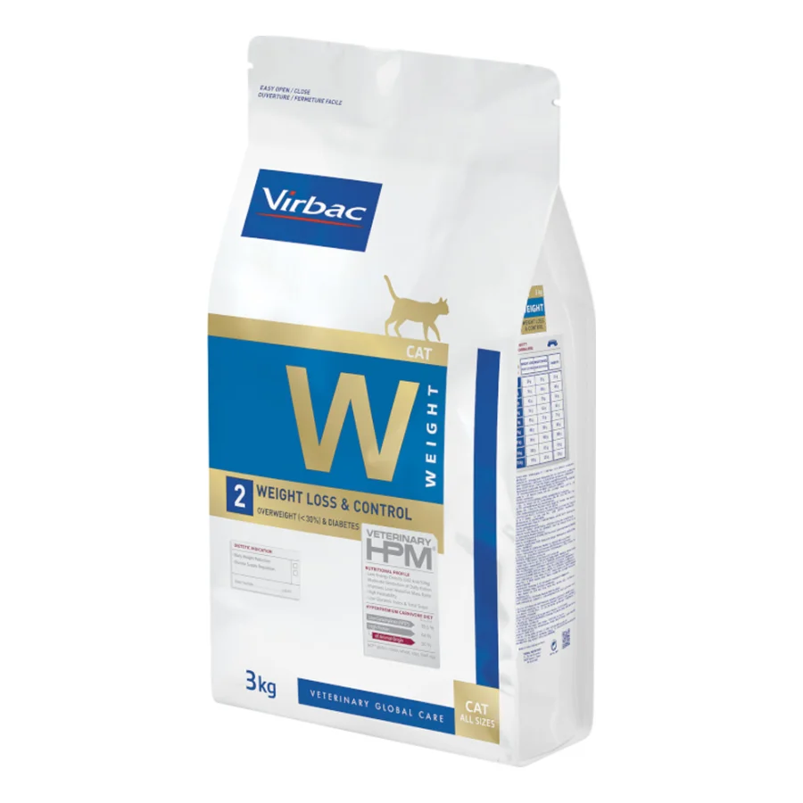 Virbac Veterinary HPM W2 Weight Loss and Control 3 kg